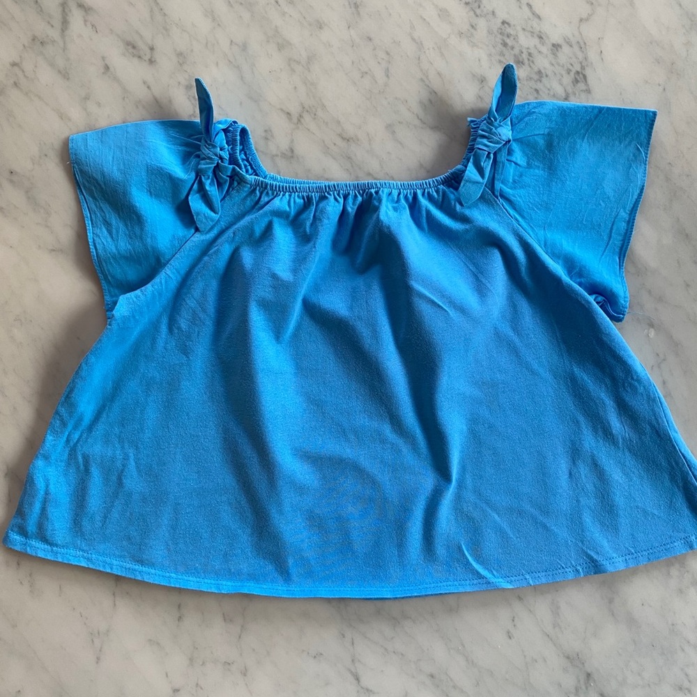 Zara girls flowery top Size 8